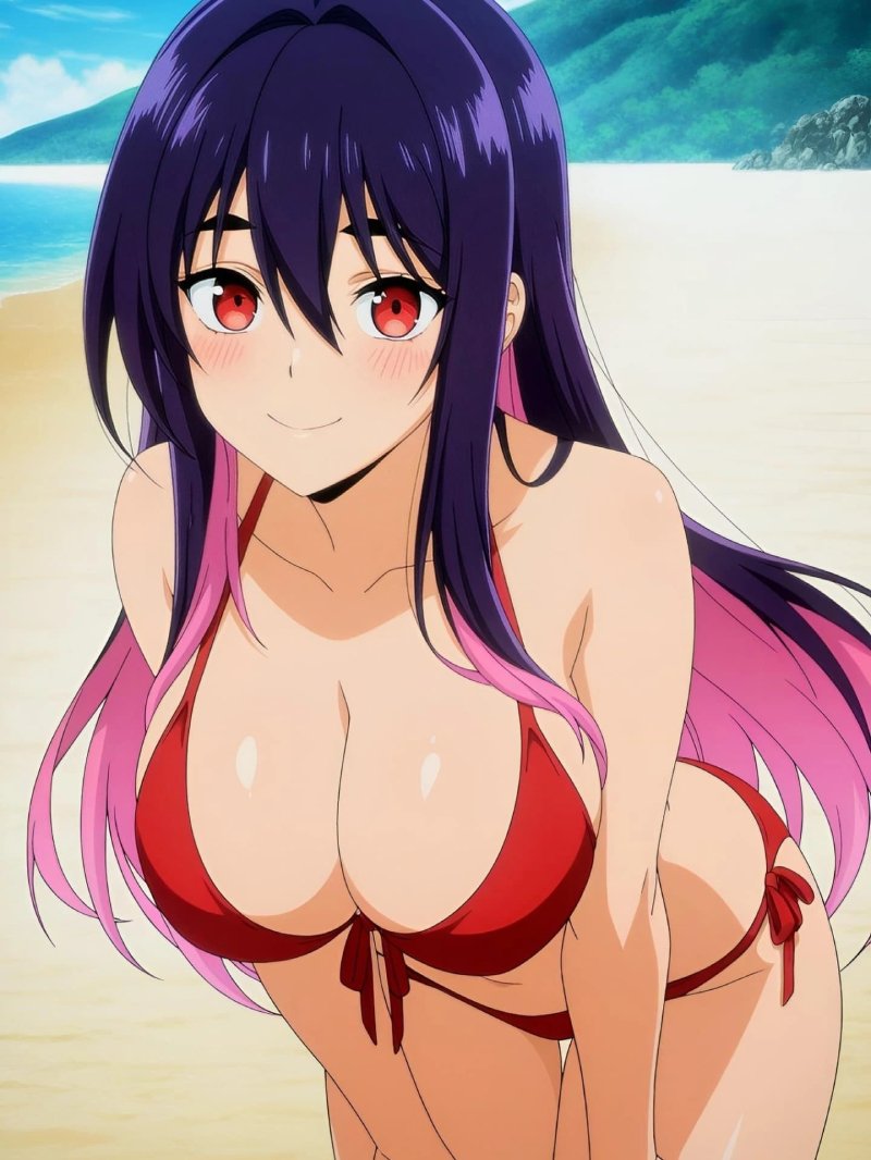 Gái anime to tròn body dày dặn, visual sắc nét 4K