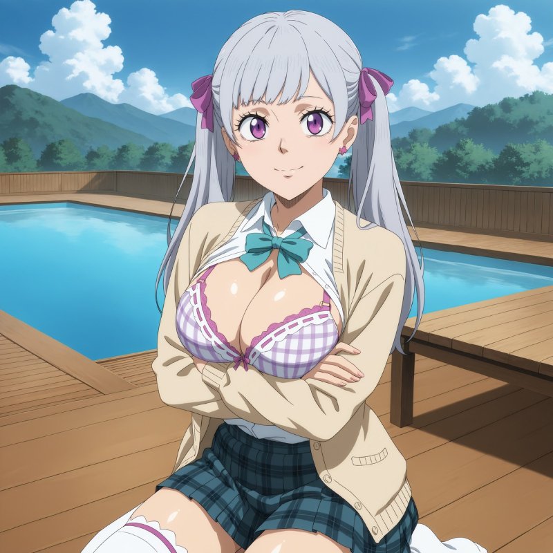 Ảnh gái anime to tròn mông căng tròn, eo thon cực phẩm