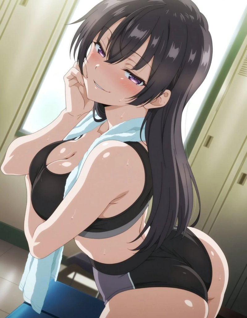 Waifu vú bự quyến rũ với Ảnh Anime Ngực To Vú Bự
