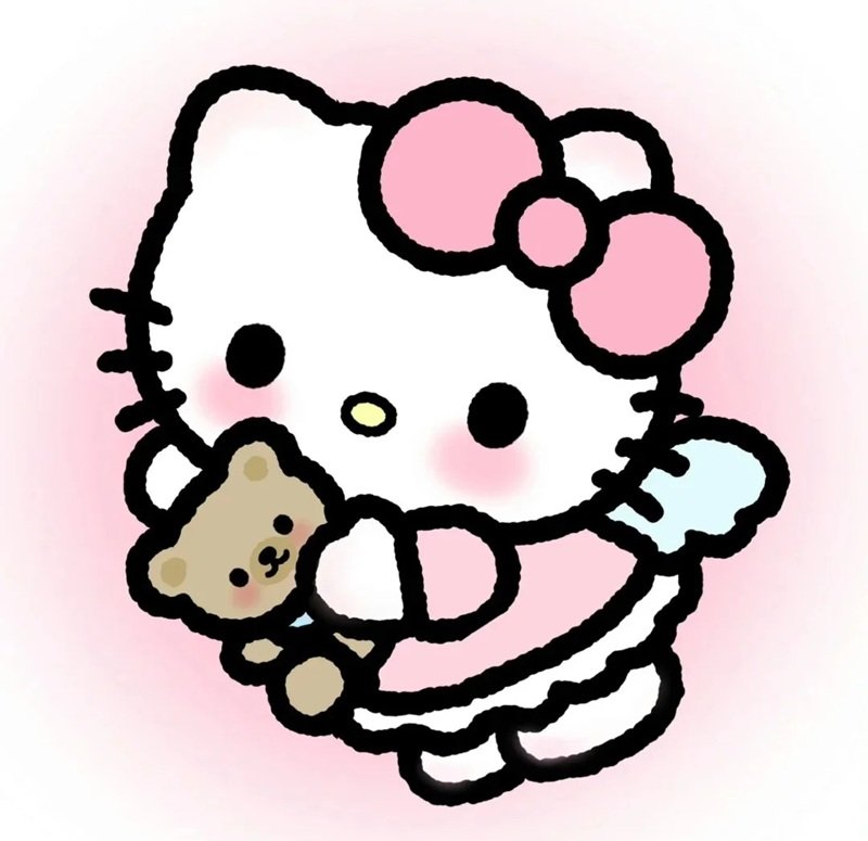 Ảnh anime hello kitty cực cute