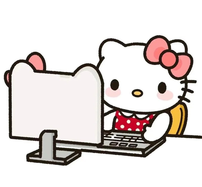 Avatar dễ thương kiểu hello kitty