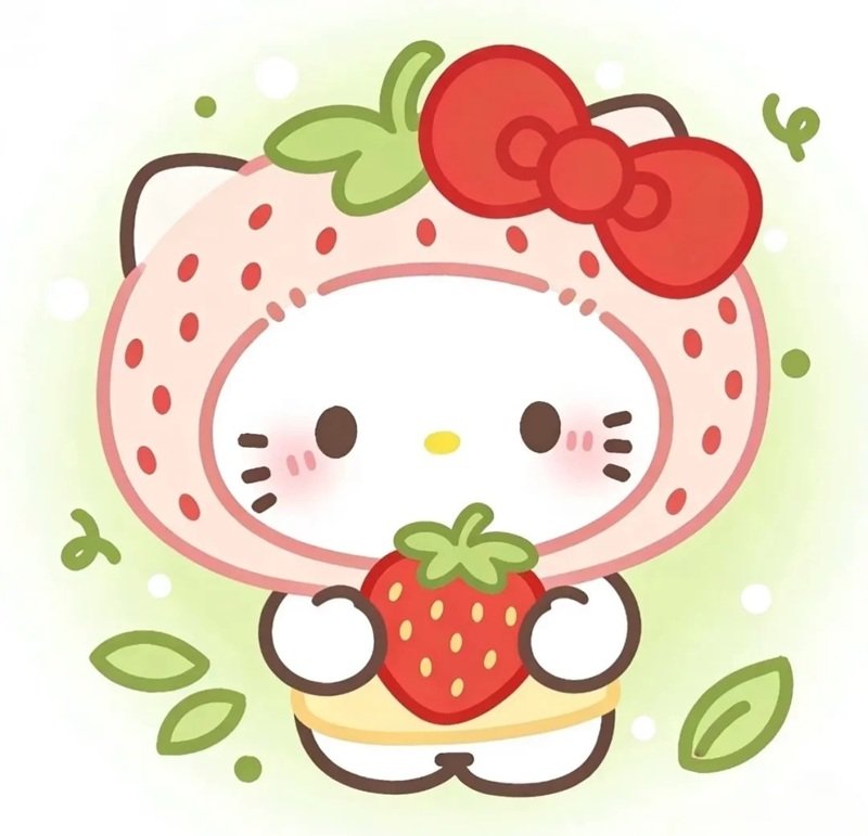 Ảnh hello kitty cute đáng yêu