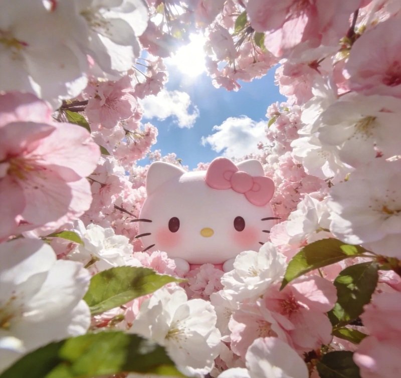 Avatar hello kitty cho con gái