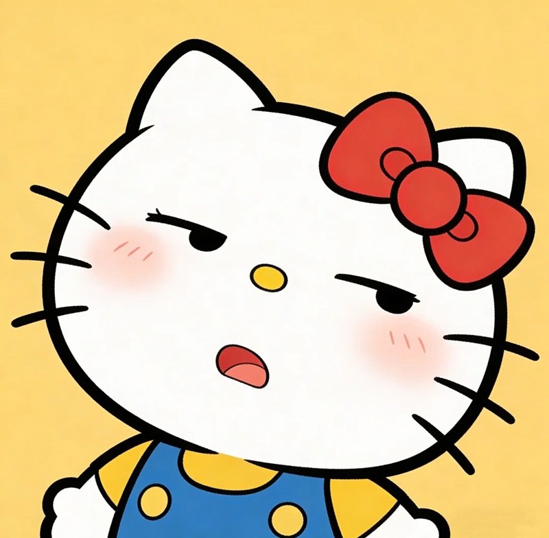 Hello kitty cute cho ảnh đại diện