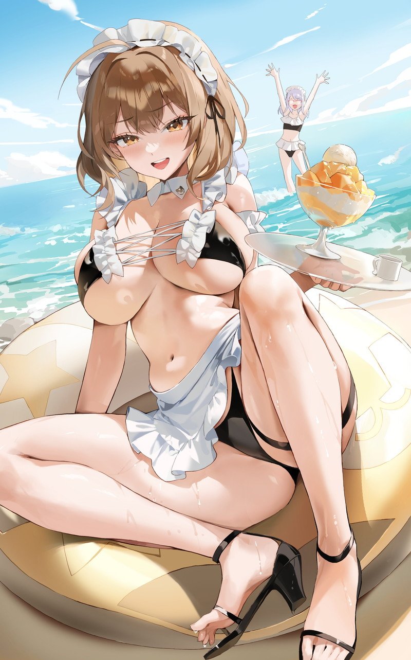 Vẻ đẹp nữ tính trong ảnh anime 18 không che