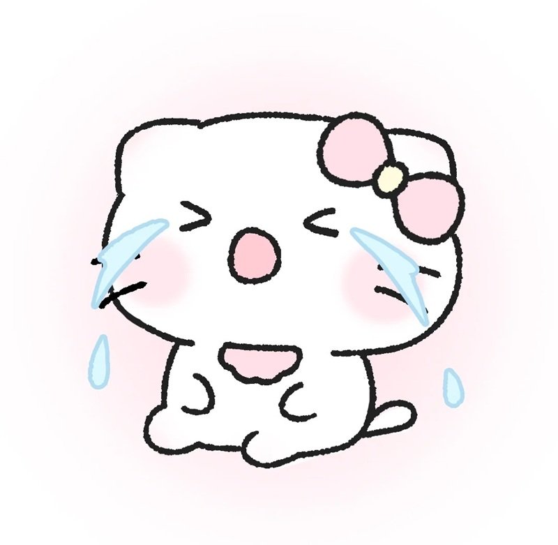 Avatar Hello Kitty buồn cho Zalo