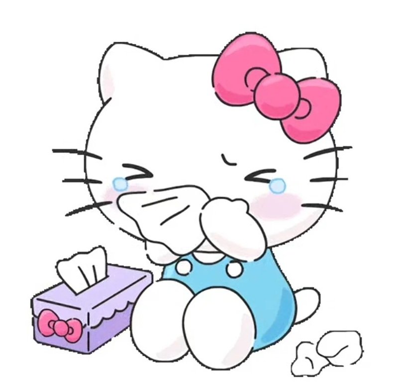 Ảnh Hello Kitty buồn đẹp