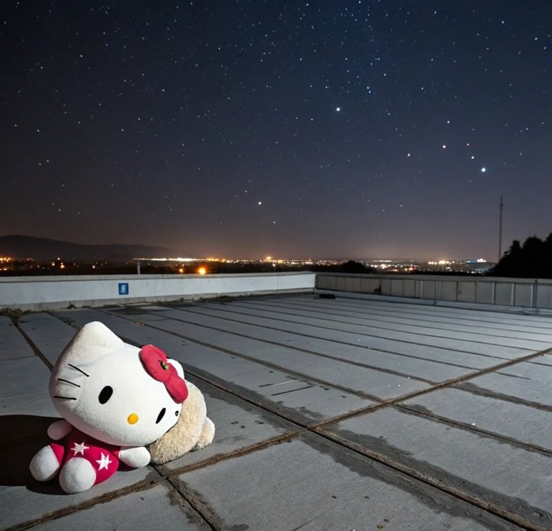 Avatar mèo Hello Kitty buồn