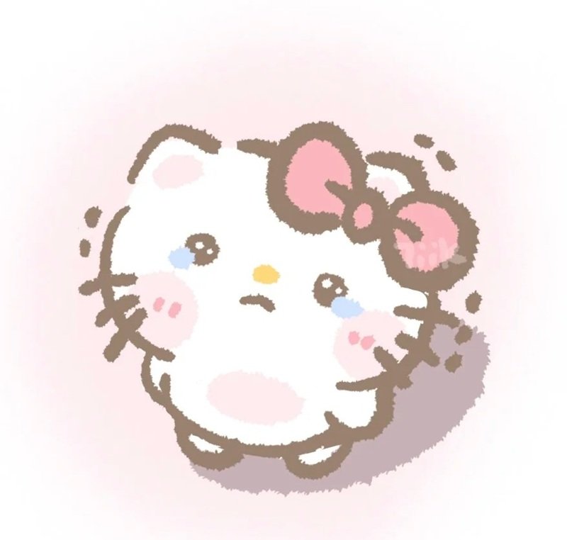 Avatar Hello Kitty buồn nhẹ nhàng