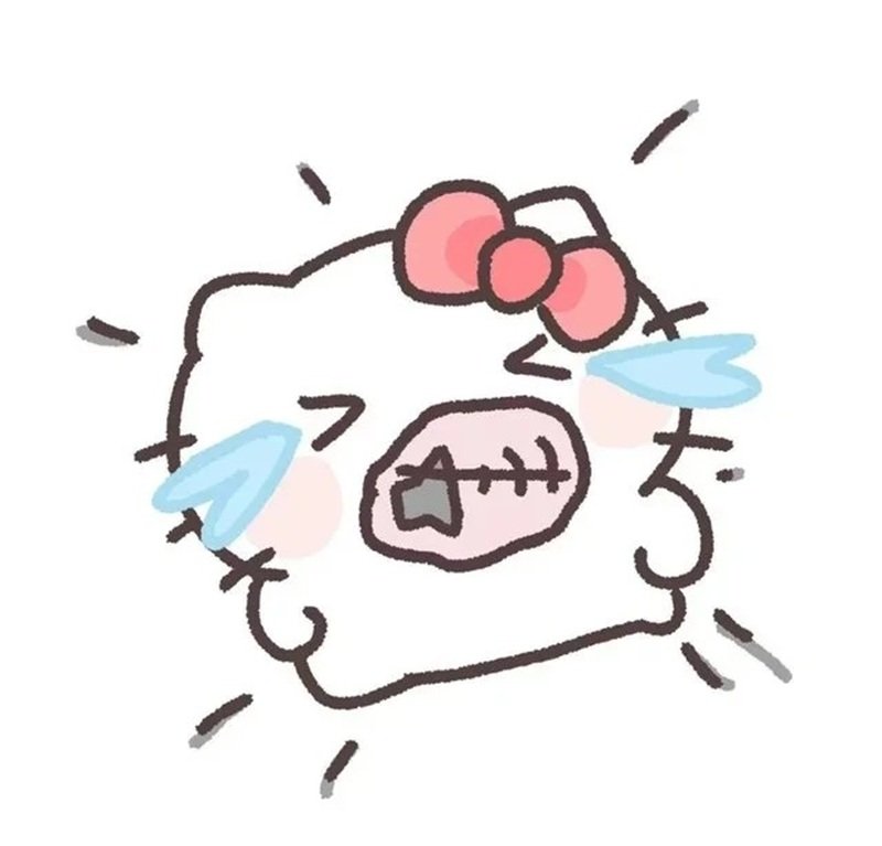 Avatar Hello Kitty buồn cô đơn