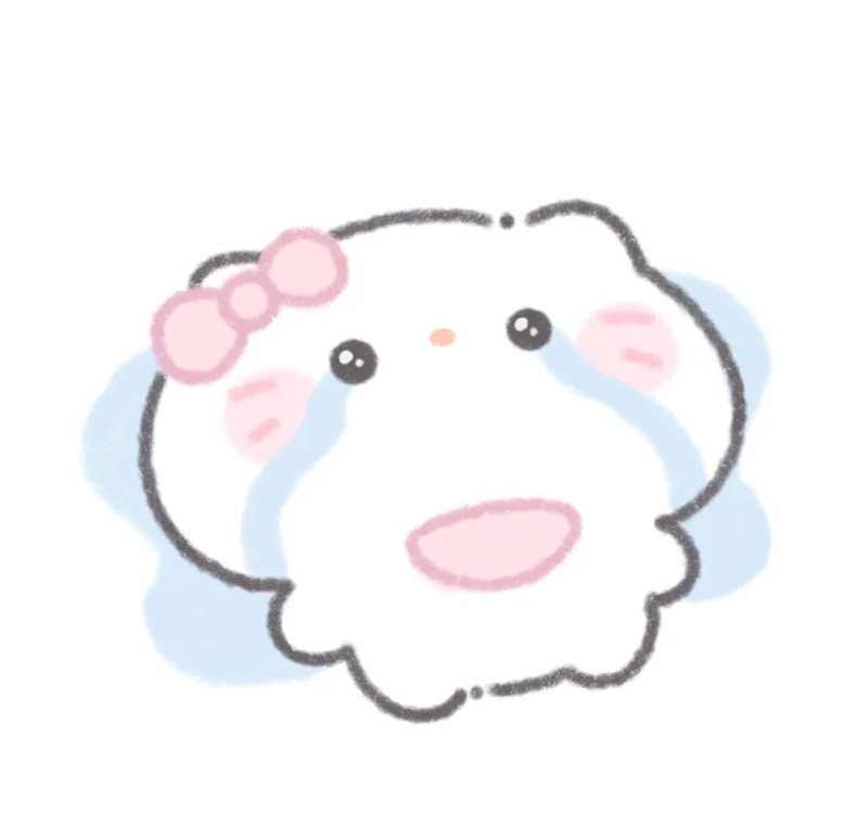 Hình avatar Hello Kitty buồn
