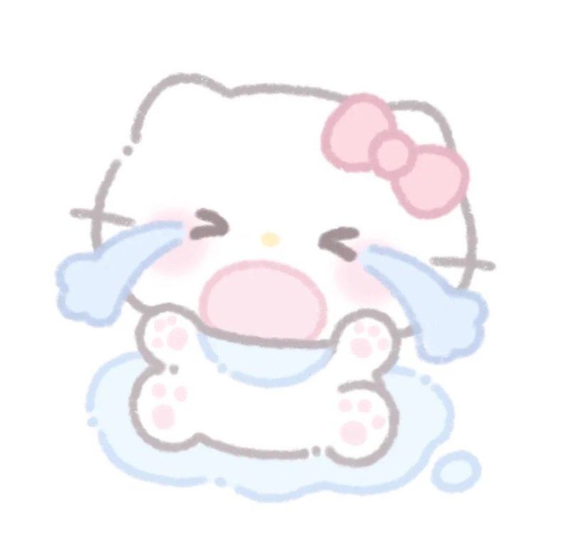 Ảnh avatar Hello Kitty buồn