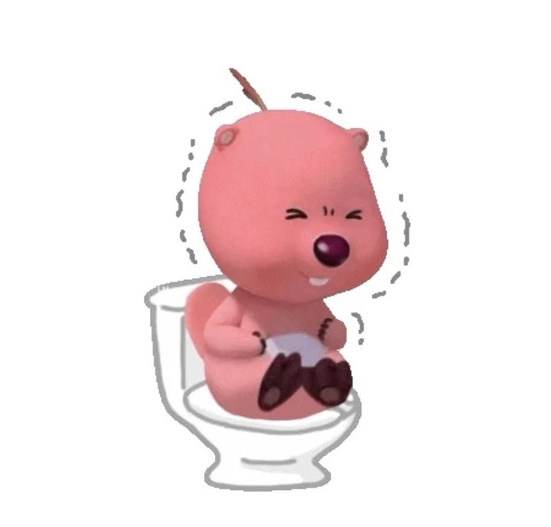 Avatar loopy vô tri biểu cảm đáng yêu