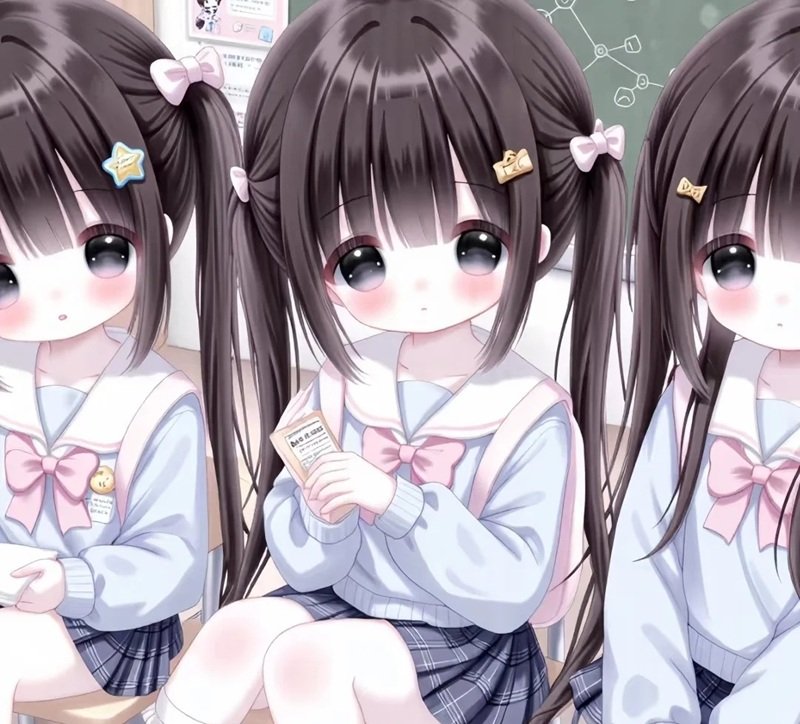 Avatar nhóm 3 người đáng yêu nhất