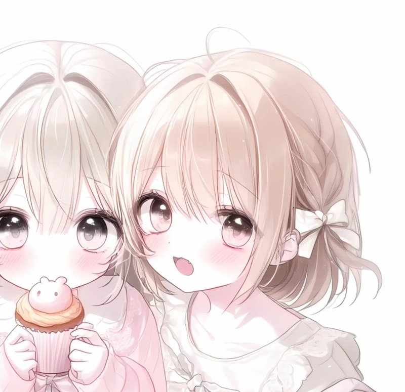 Avatar nhóm 3 người cute dễ thương