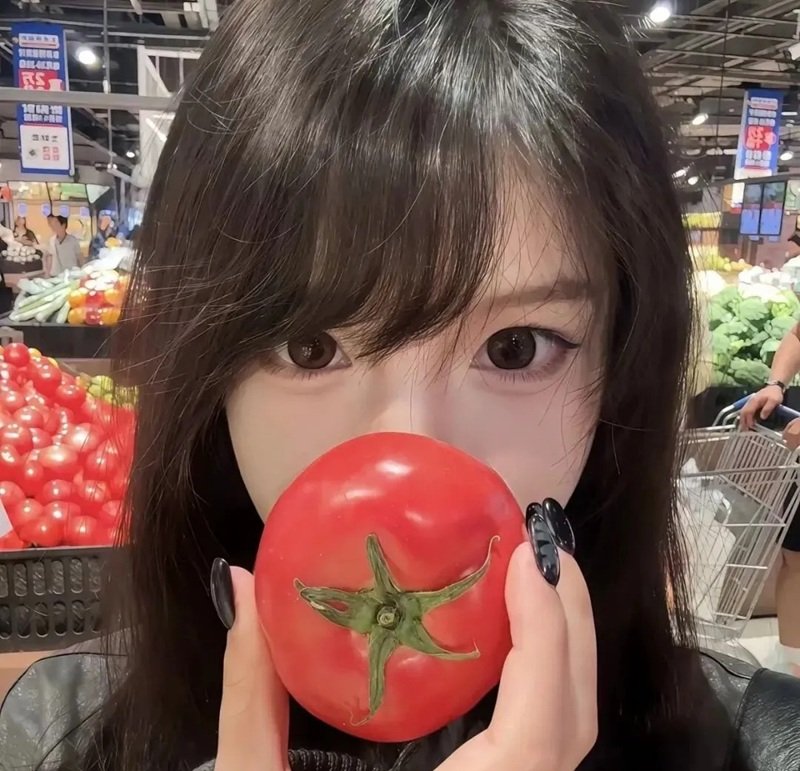 Avatar nữ che mặt người thật cute dễ thương
