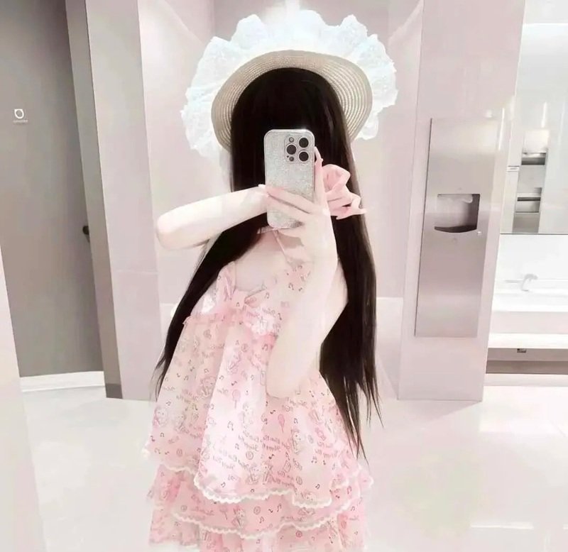 Avatar nữ che mặt người thật tạo dáng đẹp