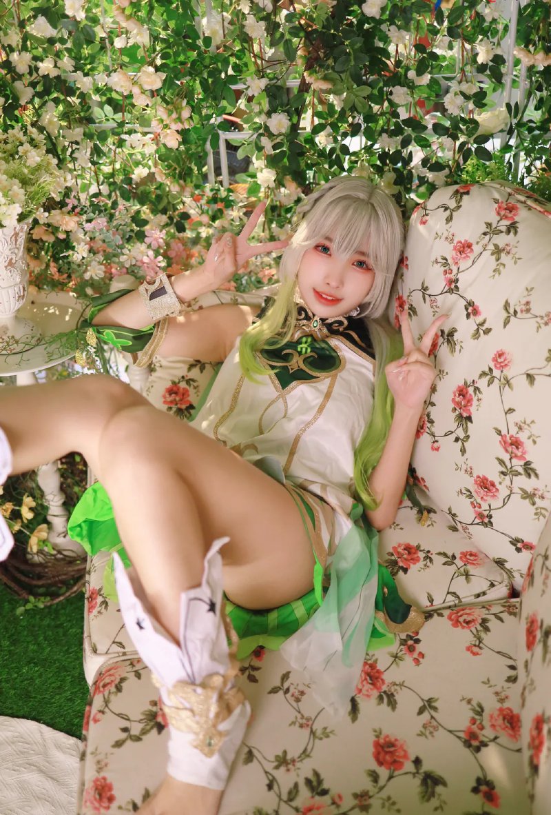 Ảnh Cosplay Nahida tạo hình đẹp
