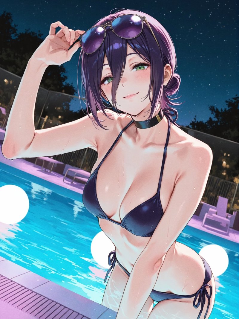 gái xinh mặc bikini anime 21
