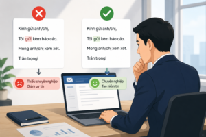 Cách dùng công cụ kiểm tra chính tả Văn VN khi viết email