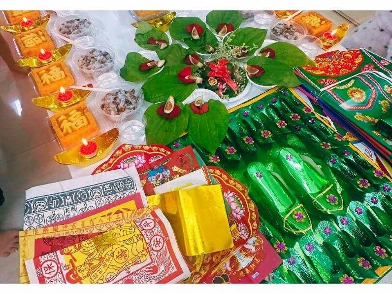 Lễ vật cúng 12 Bà Mụ