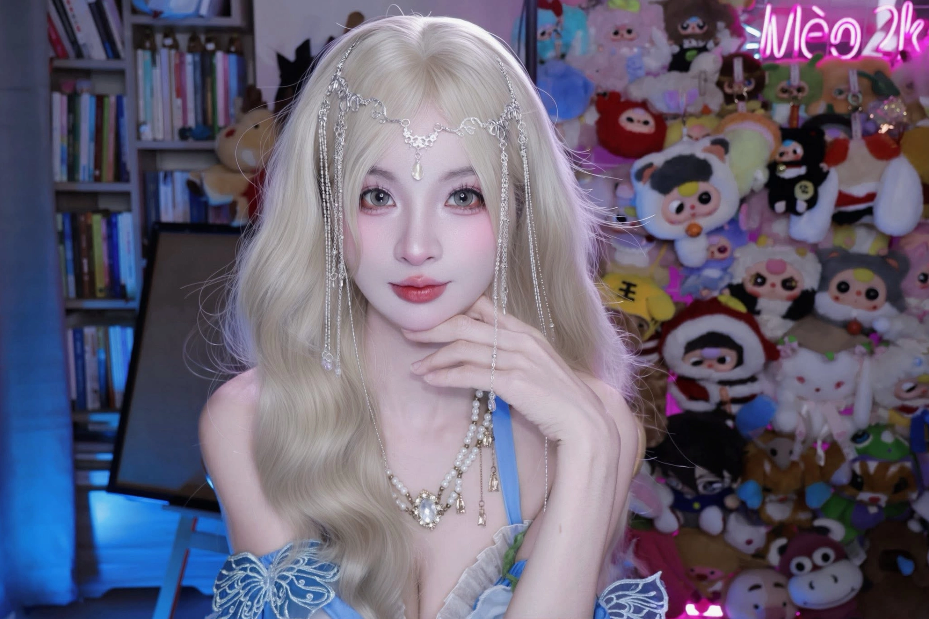 Nữ streamer diện mạo xinh đẹp cỡ nào đẹp mà bị fan hoài nghi trùng tu nhan sắc