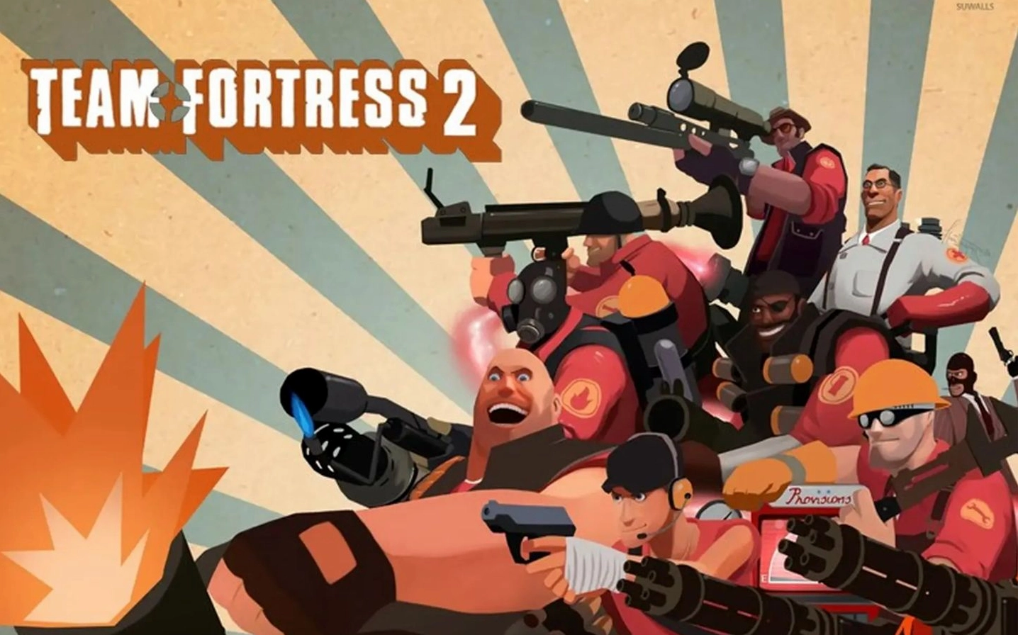 Team Fortress 2 - Bắn súng đồng đội cổ điển với nhiều lớp nhân vật độc đáo