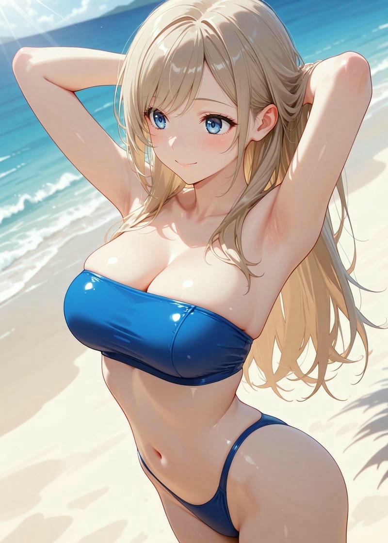 Ảnh anime ngực to vú bự mang đường nét mềm mại
