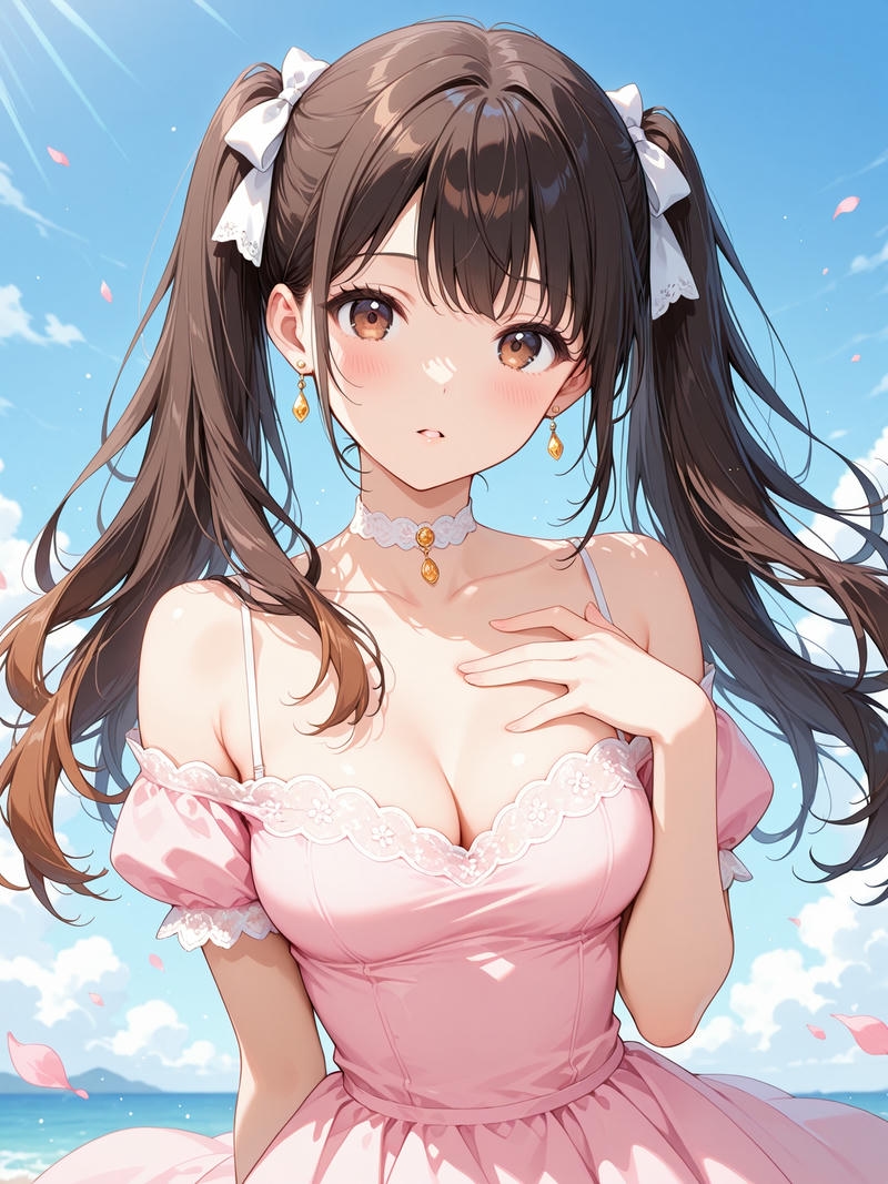 Ảnh anime ngực to vú bự mang vẻ đẹp quyến rũ