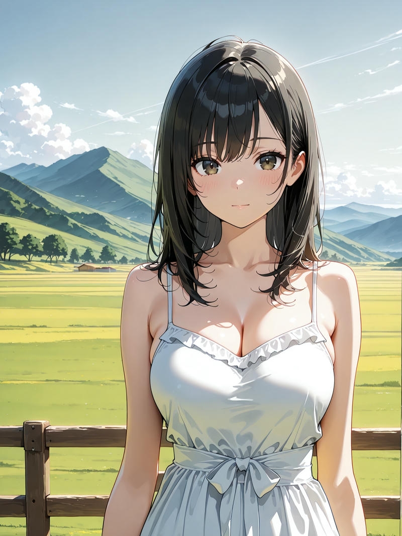 Ảnh anime ngực to vú bự thể hiện nét nữ tính