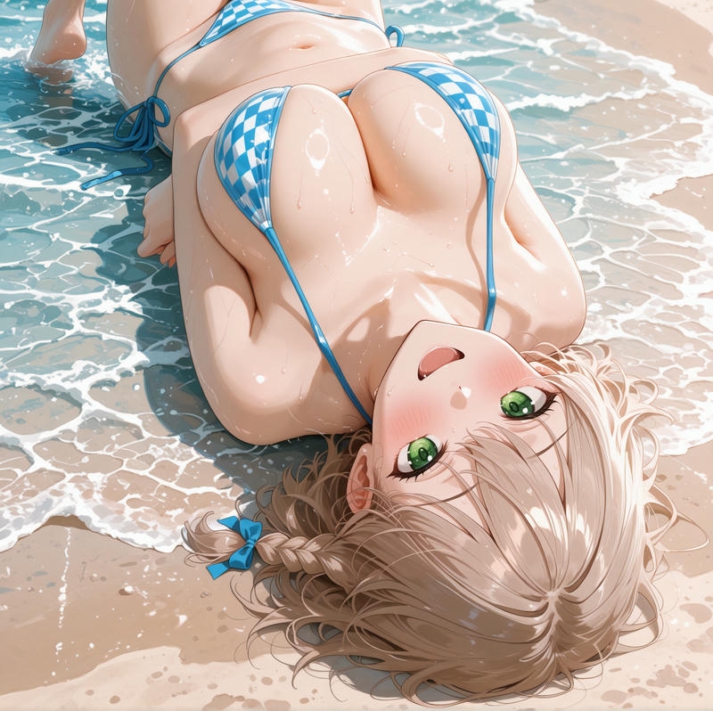 Ảnh anime ngực to vú bự với dáng người cân đối