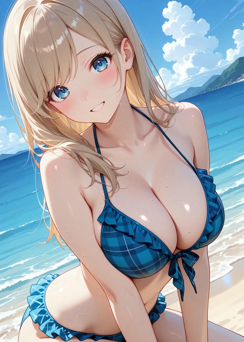 Ảnh anime ngực to vú bự với tạo hình duyên dáng
