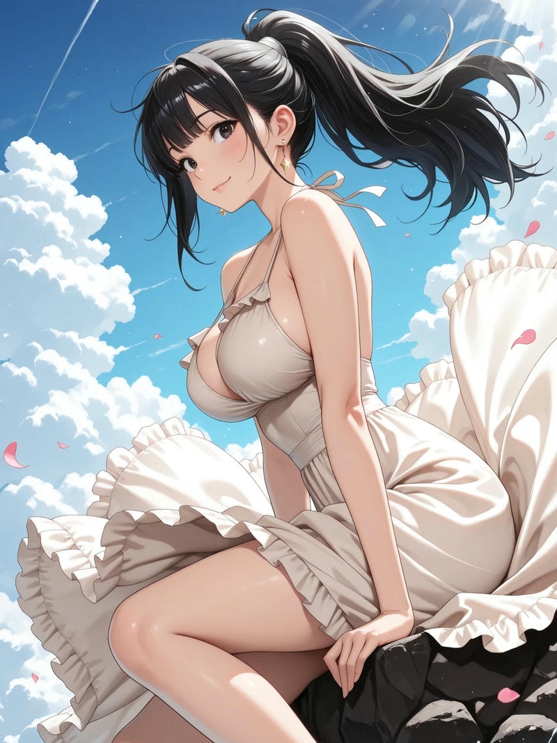 Ảnh anime ngực to vú bự với vóc dáng cân đối