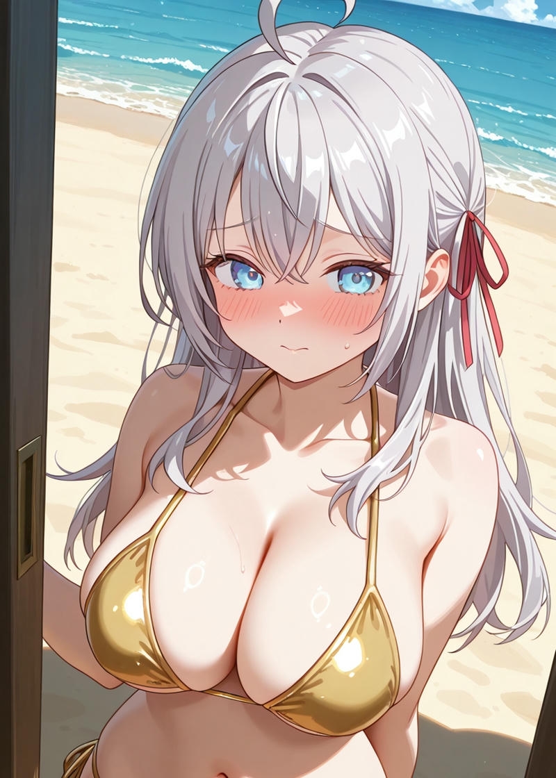 Ảnh anime ngực to vú bự với vóc dáng quyến rũ