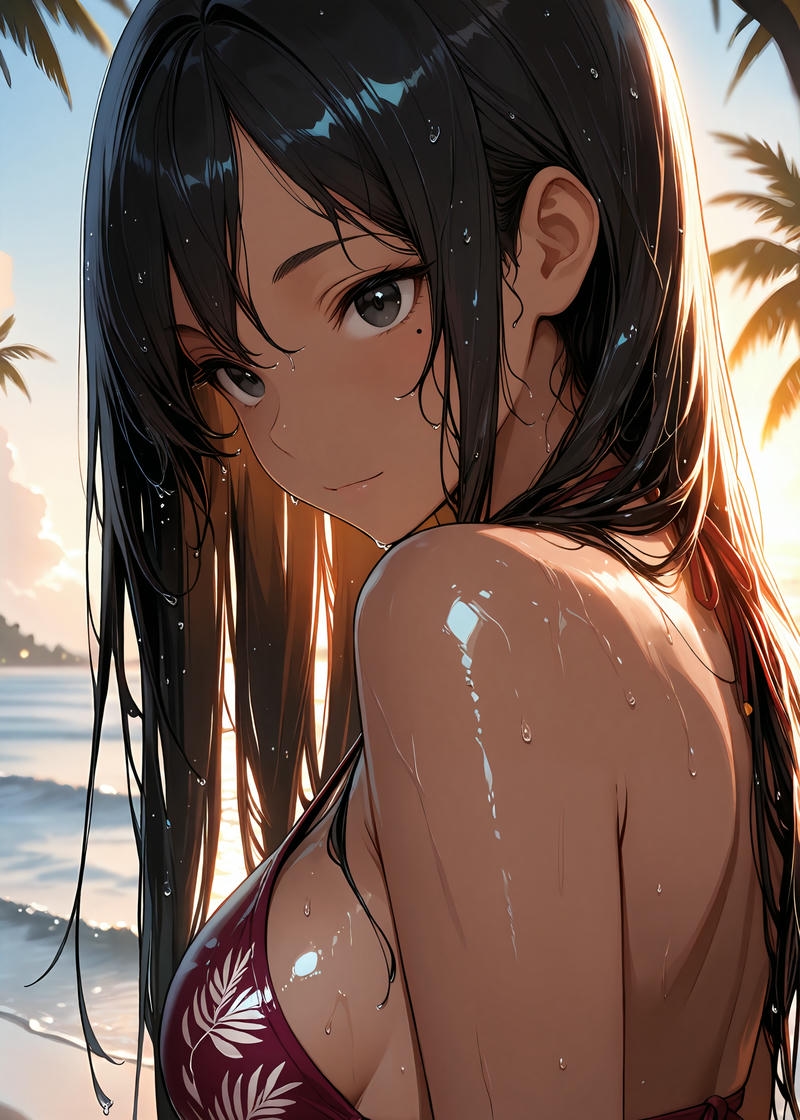 Ảnh gái anime to tròn lôi cuốn mềm mại