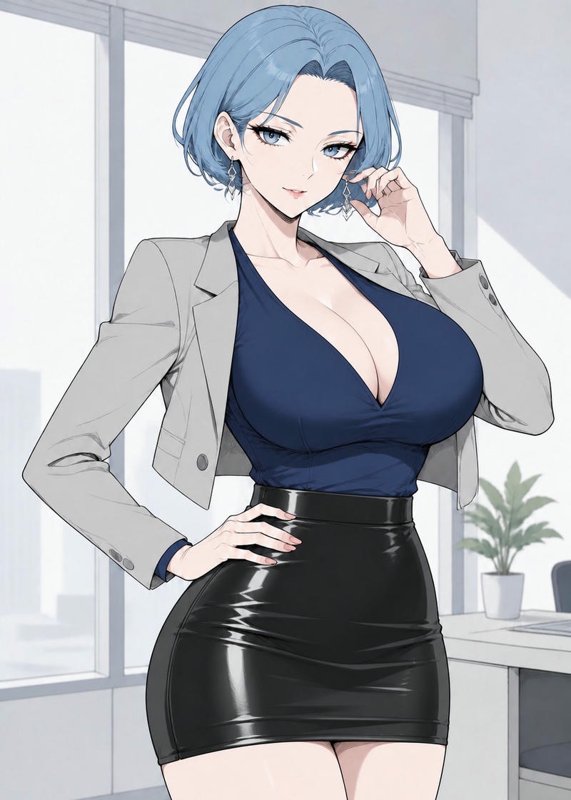 Ảnh gái anime to tròn nhẹ nhàng quyến rũ