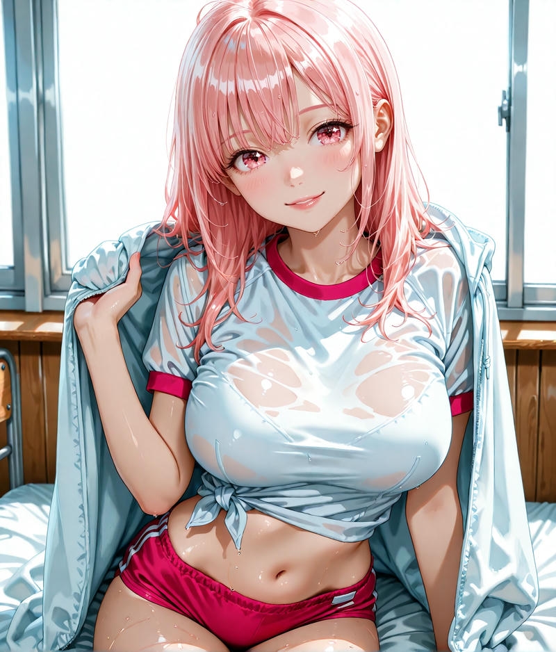 Ảnh gái anime to tròn thanh lịch rạng rỡ