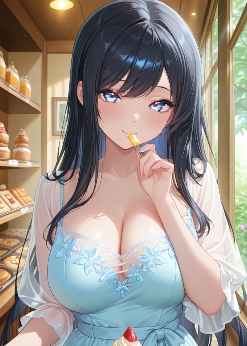 Ảnh gái anime to tròn tươi trẻ đặc sắc