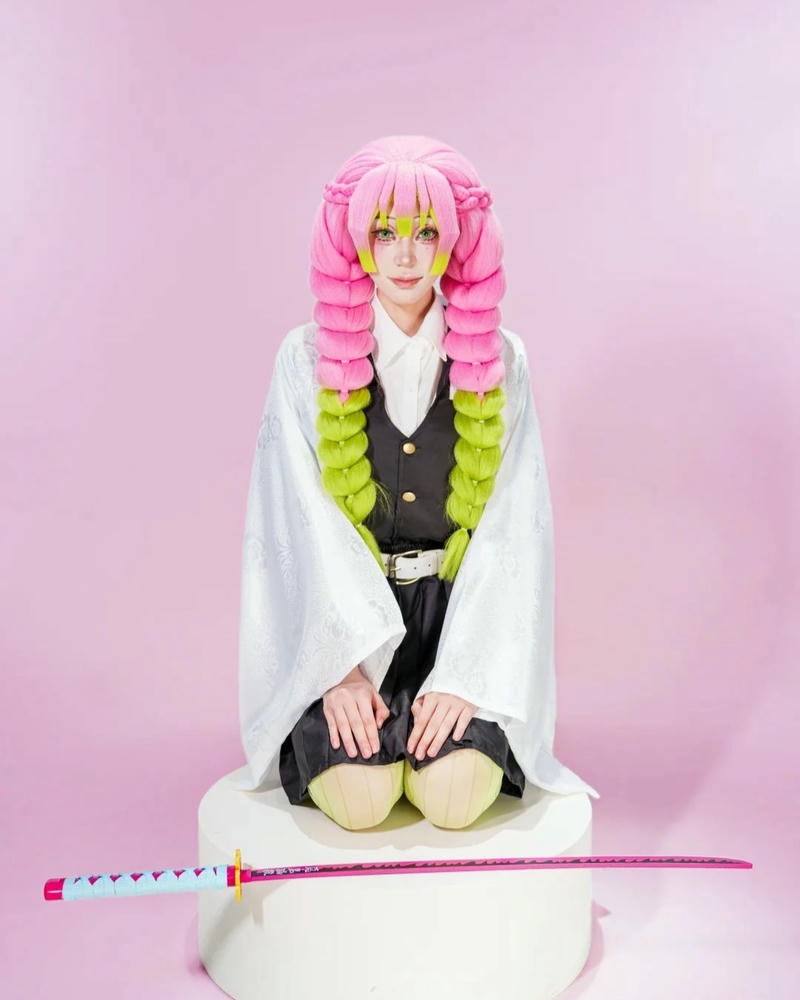 Cosplay Mitsuri cùng tạo hình nhân vật đặc trưng