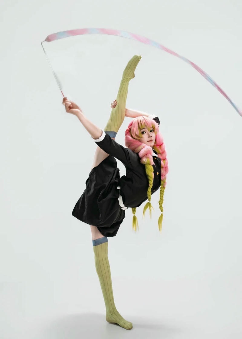 Cosplay Mitsuri mang phong cách hóa thân đầy duyên dáng
