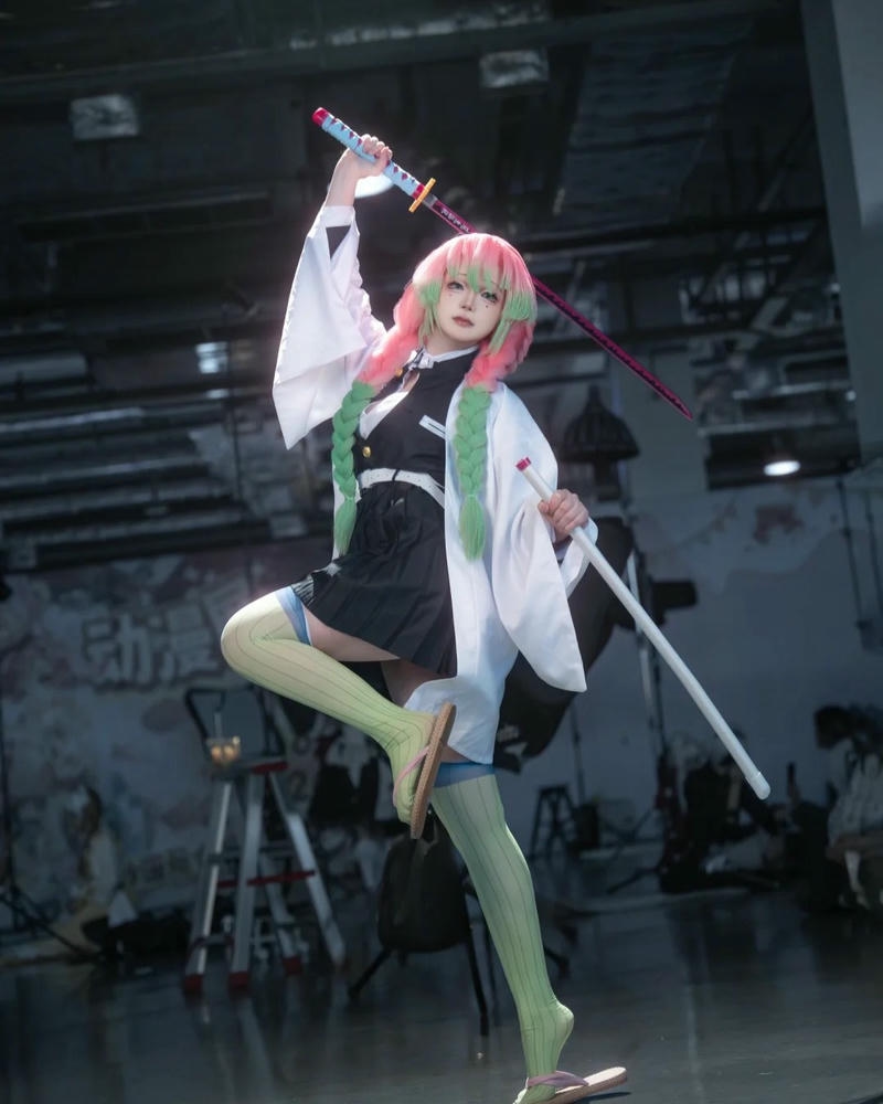 Cosplay Mitsuri với nét duyên dáng đầy nổi bật