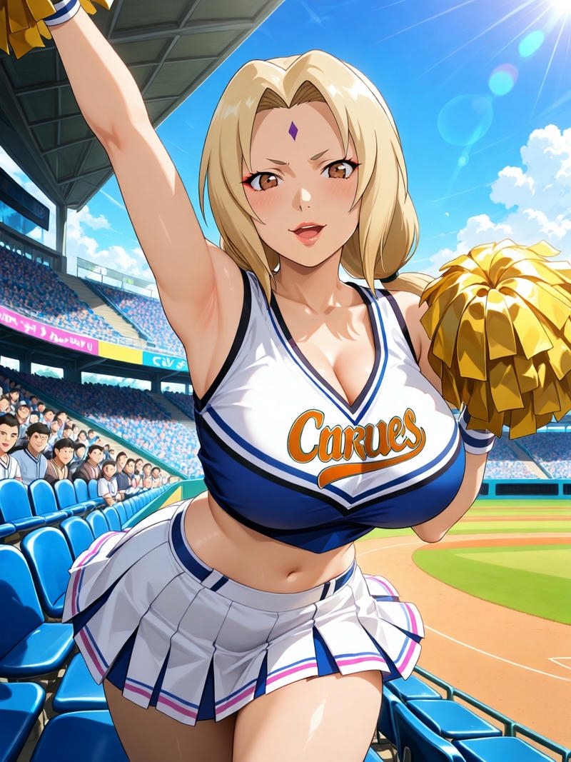Hình ảnh tsunade sexy rạng rỡ