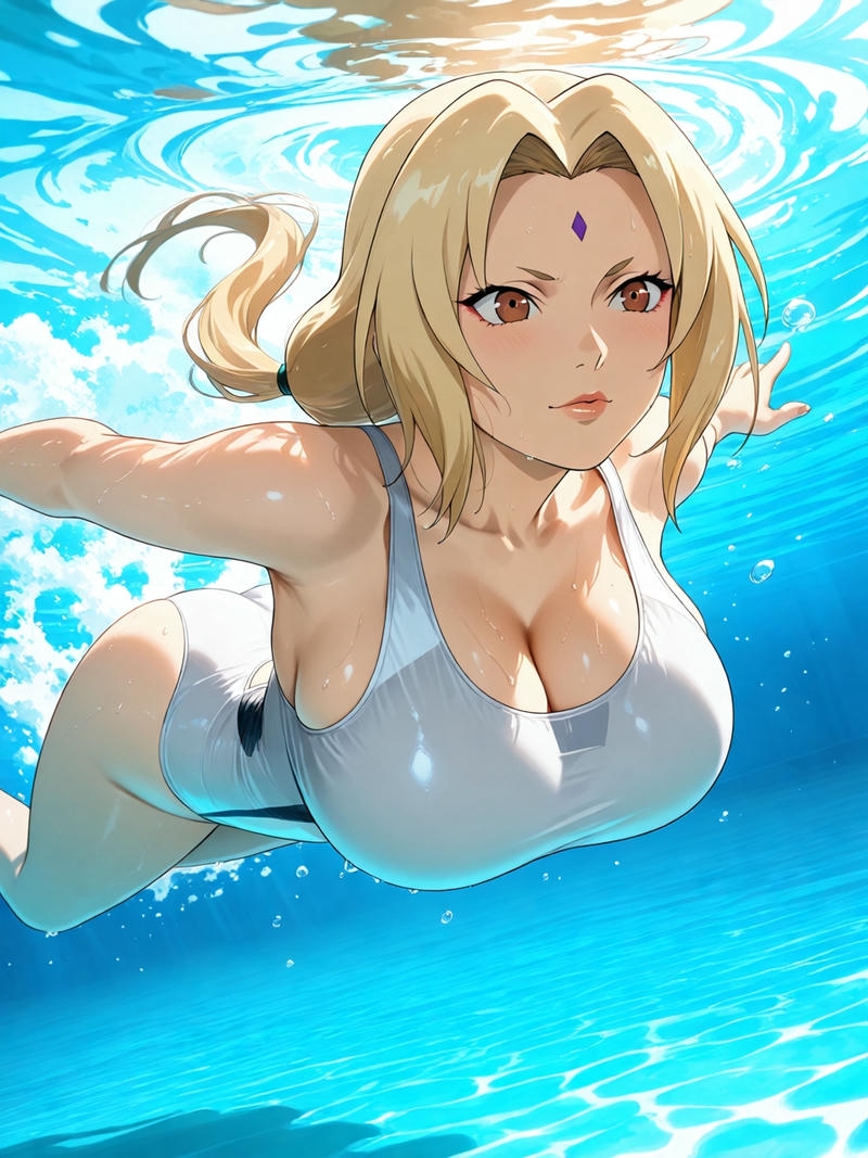 Hình tsunade sexy dịu dàng