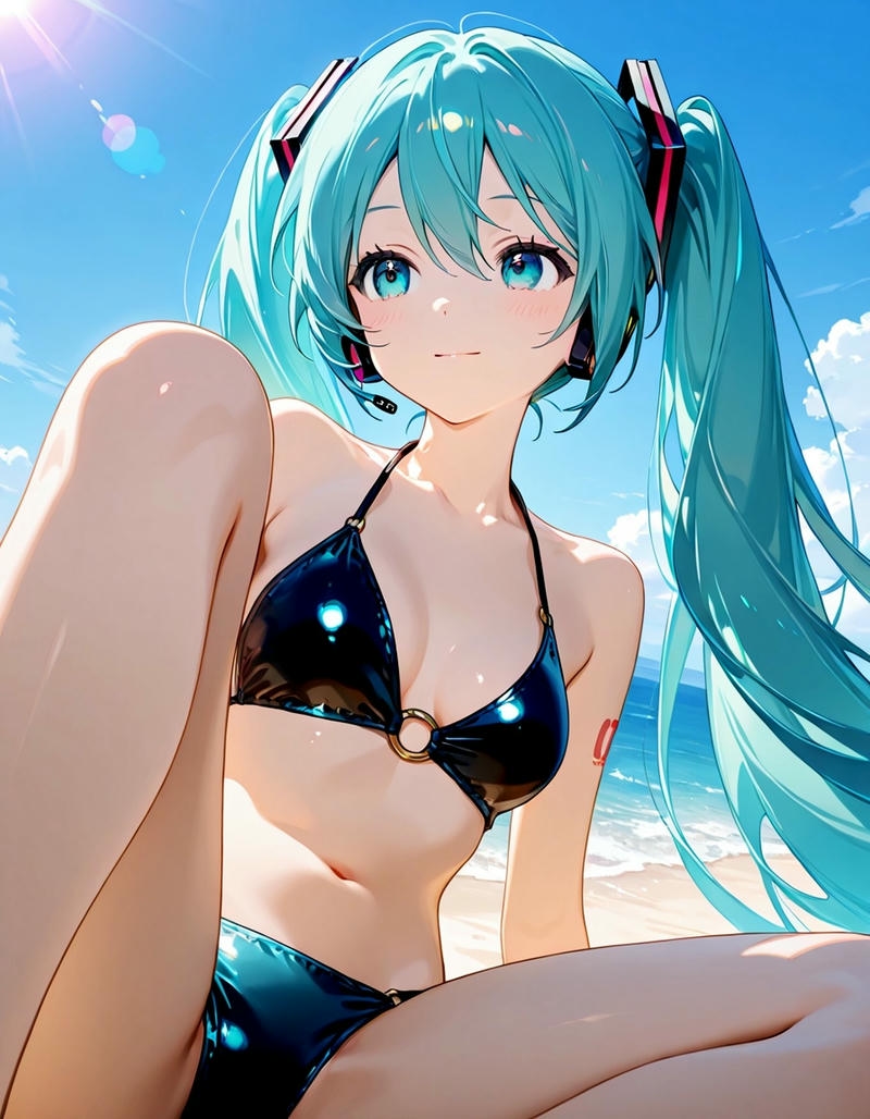 Miku gợi cảm sexy hoàn hảo lung linh