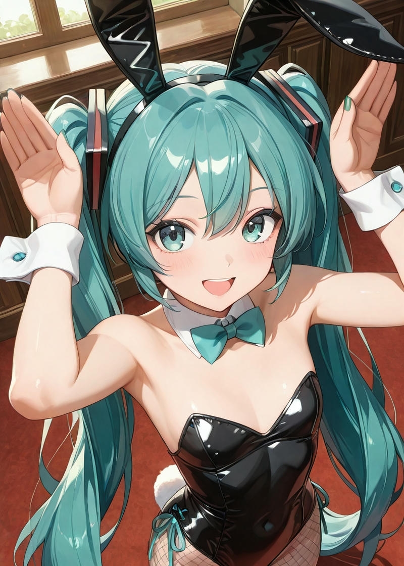 Miku sexy cuốn hút mượt mà ấn tượng