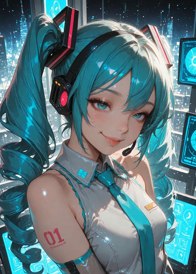 Miku sexy hấp dẫn rực rỡ cảm xúc