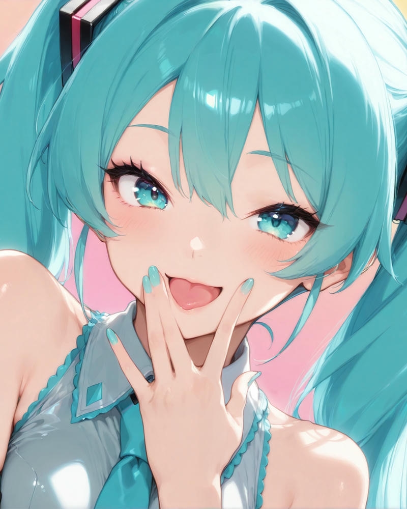 Miku sexy sáng tạo cân đối sắc sảo