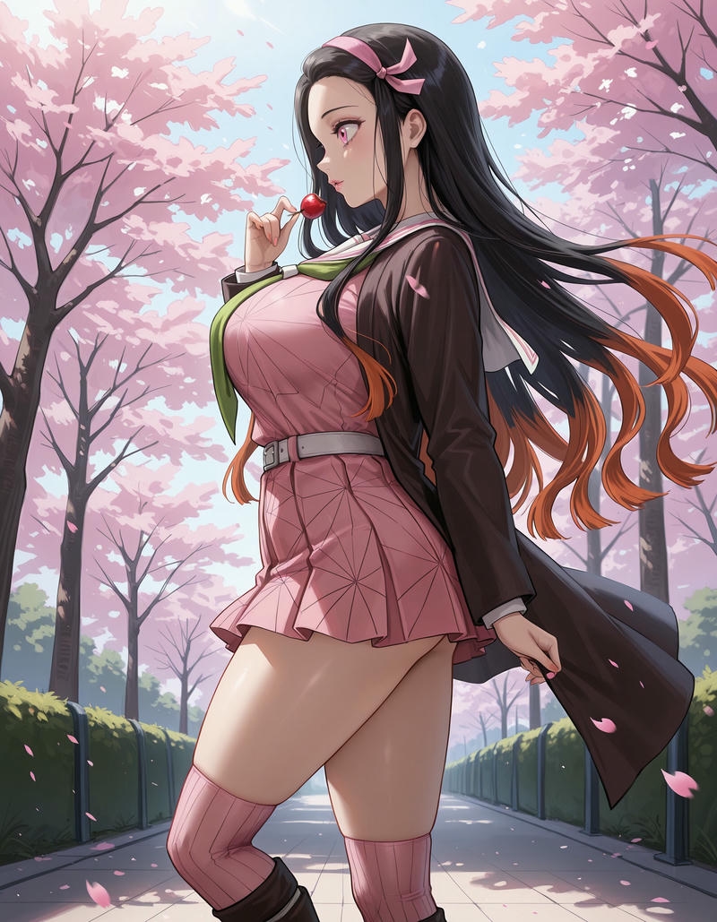 Nezuko rực sáng tựa đóa hoa