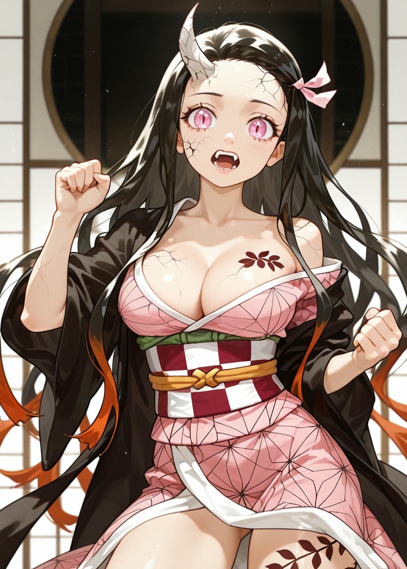 Nezuko sexy cuốn hút ánh nhìn