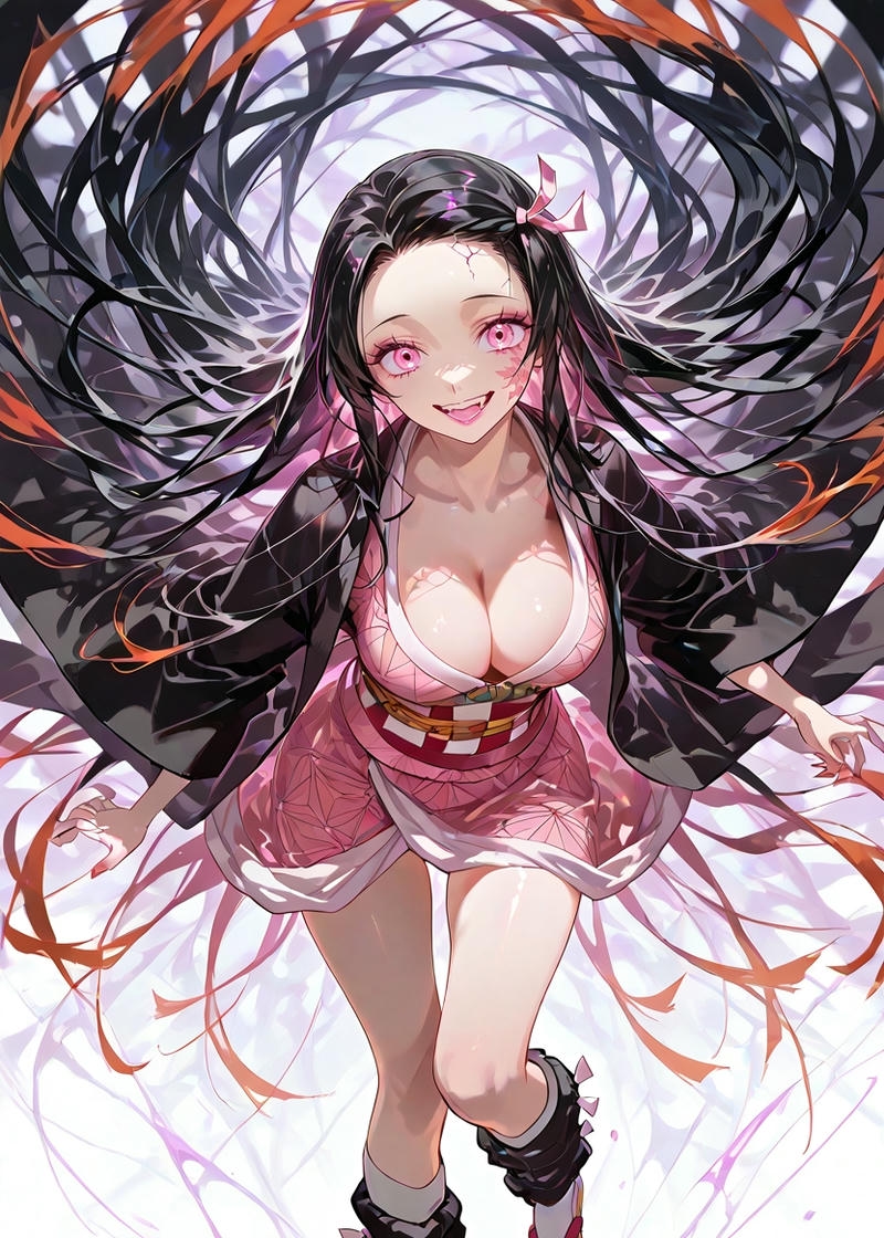 Nezuko sexy duyên dáng rạng rỡ